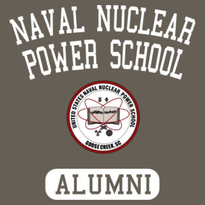 Naval Nuclear Power School Goose Creek, SC Alumni (Vertical) - Unisex or Youth Ultra Cotton™ 100% Cotton T Shirt Design