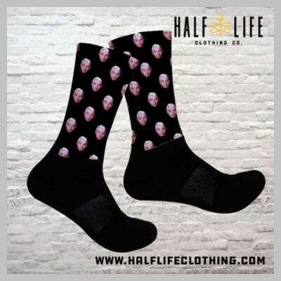 Rickover Head Black - Socks Design