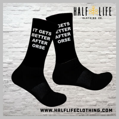 It Gets Better After ORSE - Athletic Socks Design