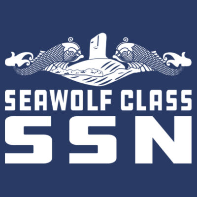Seawolf Class Fast Attack Submarine - Champion Reverse Weave® Pullover Hooded Sweatshirt Design