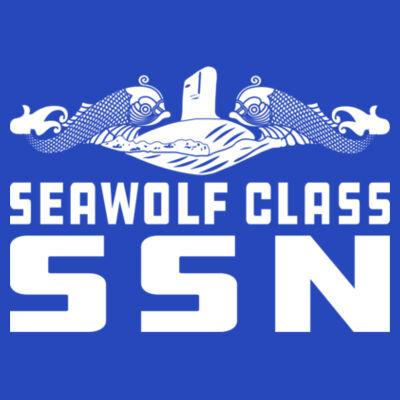 Seawolf Class Fast Attack Submarine - Champion Adult Reverse Weave® 12 oz. Crew Design