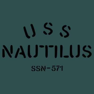 USS Nautilus - Underway on Nuclear Power - Unisex Poly-Rich Long Sleeve Tee Design