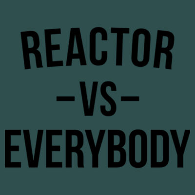 Blackout Reactor vs. Everybody - Unisex Poly-Rich Tee - Unisex Poly-Rich Tee Design