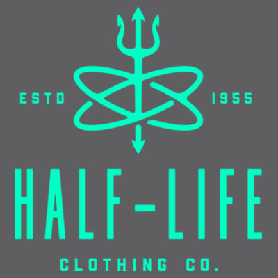 Half-Life Clothing Company (GITD) - Triblend Short Sleeve T-Shirt Design