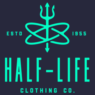 Half-Life Clothing Company (GITD) - Ladies' Triblend Short Sleeve T-Shirt Design