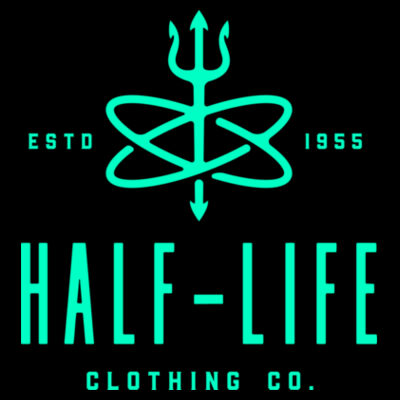 Half-Life Clothing Company (GITD) - Champion Reverse Weave® Pullover Hooded Sweatshirt Design