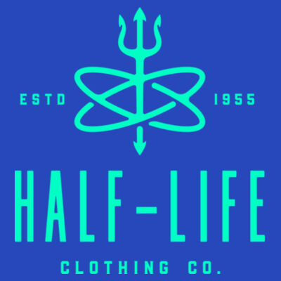 Half-Life Clothing Company (GITD) - Champion Adult Reverse Weave® 12 oz. Crew Design