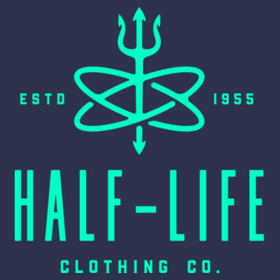 Half-Life Clothing Company (GITD) - DryBlend™ Pullover Unisex Hooded Sweatshirt Design