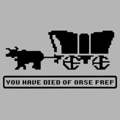 You Have Died of ORSE Prep  (Blackout) - Light Long Sleeve Ultra Performance Active Lifestyle T Shirt Design