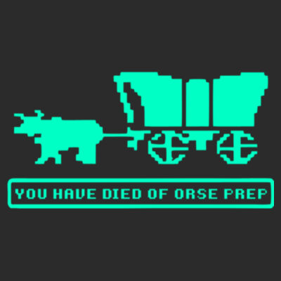 You Have Died of ORSE Prep  (GITD) - Triblend Short Sleeve T-Shirt Design