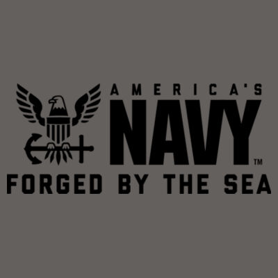 Blackout America's Navy Forged by the Sea - Adult Heavy Blend™ 8 oz., 50/50 Hood (S) Design