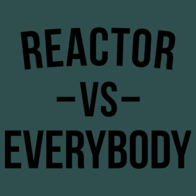 Blackout Reactor vs. Everybody - Unisex Poly-Rich Tee - Unisex Poly-Rich Long Sleeve Tee Design