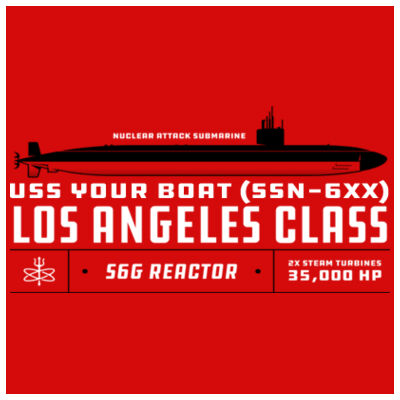 Custom Los Angeles Class  - 3' x 5' Polyester Mesh Flag Horizontal Design