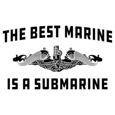 The Best Marine is a Submarine - Ceramic Stein with Gold Trim (HLCC) Design