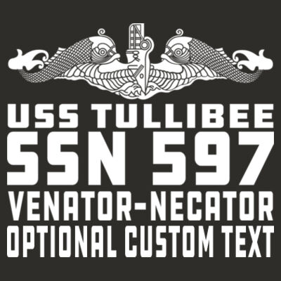 USS Tullibee (SSN-597) - Adult PCH Pullover Hoody Design