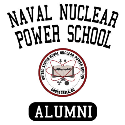 Naval Nuclear Power School Goose Creek, SC Alumni (Vertical) - Vapor Basic Performance Tee Design
