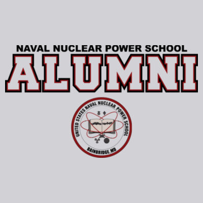 Naval Nuclear Power School Bainbridge Alumni (Horizontal)  - Light Youth Long Sleeve Ultra Performance Active Lifestyle T Shirt Design