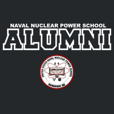 Naval Nuclear Power School Bainbridge Alumni (Horizontal)  - Ladies Ultra Cotton™ 100% Cotton T Shirt Design