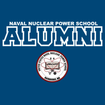 Naval Nuclear Power School Bainbridge Alumni (Horizontal)  - Ladies' Triblend Deep V-Neck T-Shirt Design
