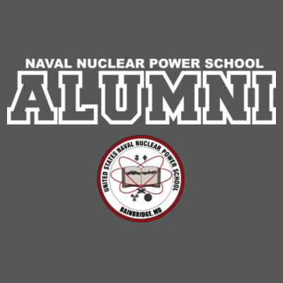 Naval Nuclear Power School Bainbridge Alumni (Horizontal)  - Triblend V-Neck T-Shirt Design