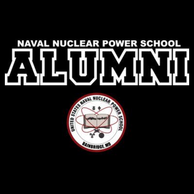 Naval Nuclear Power School Bainbridge Alumni (Horizontal)  - Bella Favorite T-Shirt Design