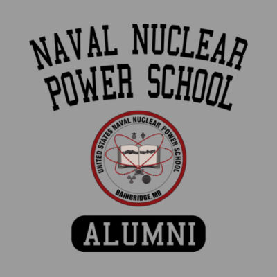 Naval Nuclear Power School Bainbridge Alumni (Vertical)  - Ladies' Flowy V-Neck Tank Design