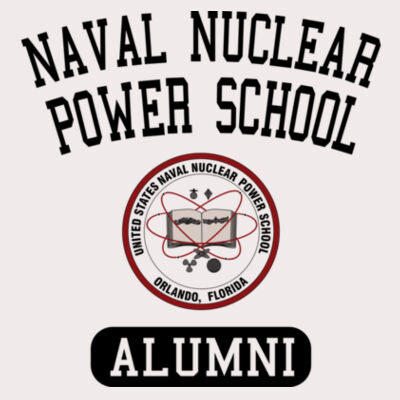 Naval Nuclear Power School Orlando Alumni (Vertical) - Bella Ladies' Flowy Racerback Tank (S) Design