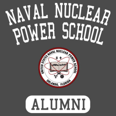 Naval Nuclear Power School Orlando Alumni (Vertical) - Unisex American Apparel Triblend T-Shirt Design