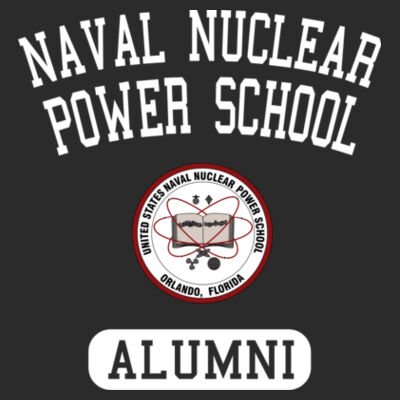 Naval Nuclear Power School Orlando Alumni (Vertical) - Triblend Short Sleeve T-Shirt Design