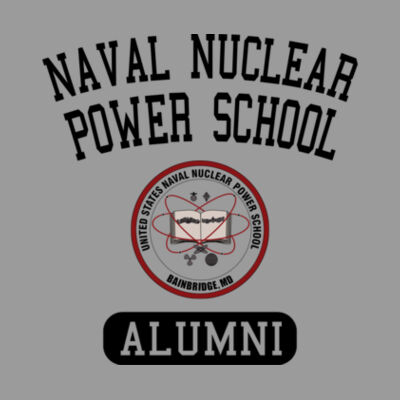 Naval Nuclear Power School Bainbridge Alumni (Vertical)  - Bella Ladies' Flowy Racerback Tank (S) Design