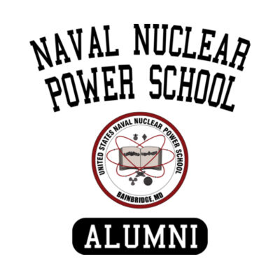 Naval Nuclear Power School Bainbridge Alumni (Vertical)  - Vapor Basic Performance Tee Design