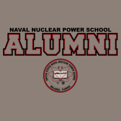 Naval Nuclear Power School Orlando Alumni (Horizontal) - (S) Unisex Tri-Blend Three-Quarter Sleeve Baseball Raglan Tee Design