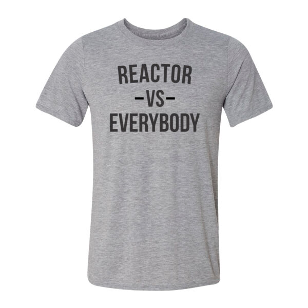 Reactor vs Everybody - Light Youth/Adult Ultra Performance Active Lifestyle T Shirt Thumbnail