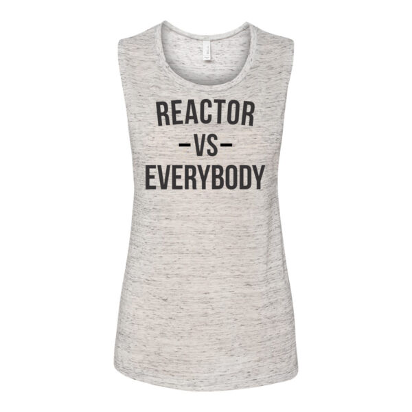 Reactor vs Everybody - Bella Flowy Scoop Muscle Tank (S) Thumbnail