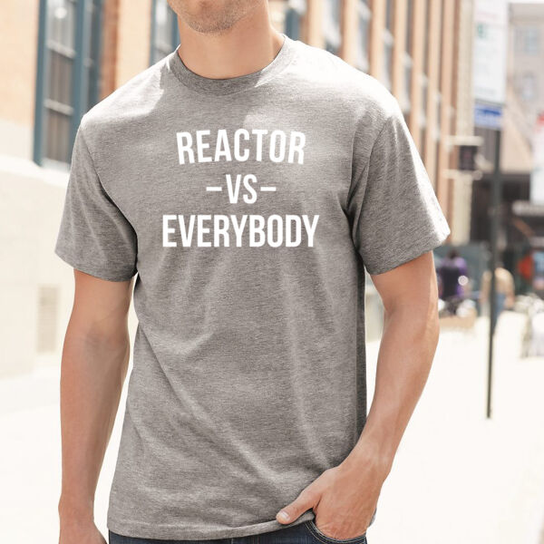 Reactor vs Everybody - Triblend Short Sleeve T-Shirt - Hammer Short Sleeve T-Shirt Thumbnail
