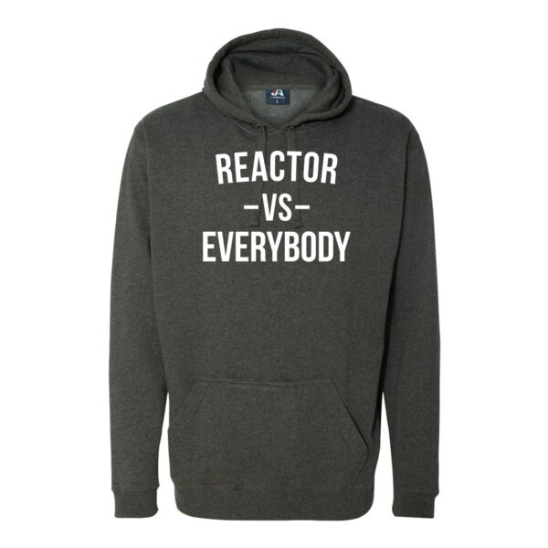 Reactor vs Everybody - Triblend Short Sleeve T-Shirt - Tailgate Hoodie with Beverage Insulator & Bottle Opener Thumbnail