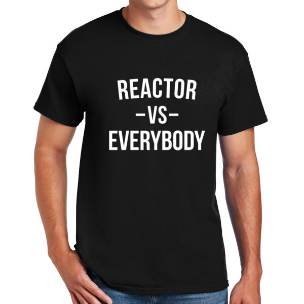 Reactor vs Everybody - Triblend Short Sleeve T-Shirt - DryBlend™ 50 Cotton/50 DryBlend™Poly T Shirt Thumbnail