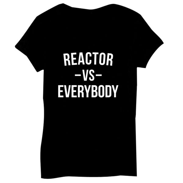 Reactor vs Everybody - Triblend Short Sleeve T-Shirt - Bella Short-Sleeve V-Neck T-Shirt Thumbnail