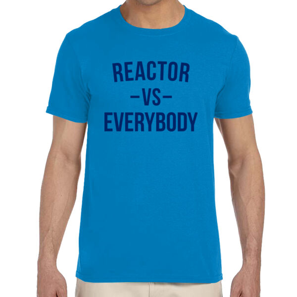 Reactor vs Everybody - Adult Softstyle® 4.5 oz. Heather Color T-Shirt (S) Thumbnail