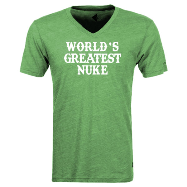 World's Greatest Nuke - Triblend V-Neck T-Shirt Thumbnail