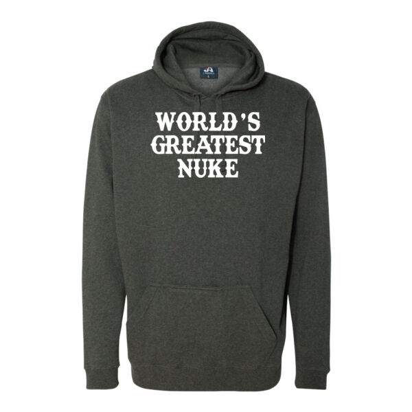 World's Greatest Nuke - Tailgate Hoodie with Beverage Insulator & Bottle Opener Thumbnail