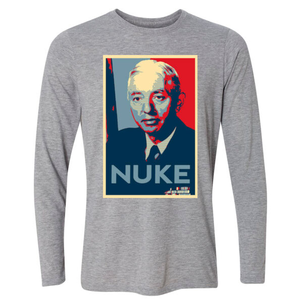 Rickover Contemporary Nuke - Light Long Sleeve Ultra Performance Active Lifestyle T Shirt Thumbnail