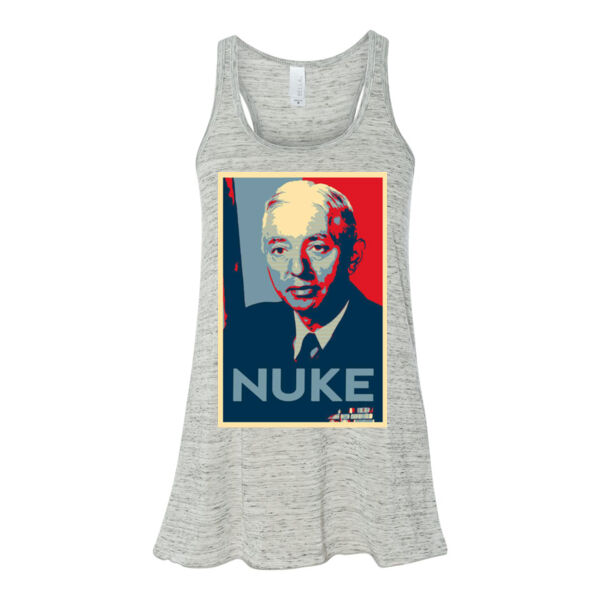 Rickover Contemporary Nuke - Bella Ladies' Flowy Racerback Tank (S) Thumbnail