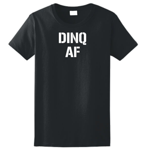 DINQ AF - Ladies Ultra Cotton™ 100% Cotton T Shirt Thumbnail