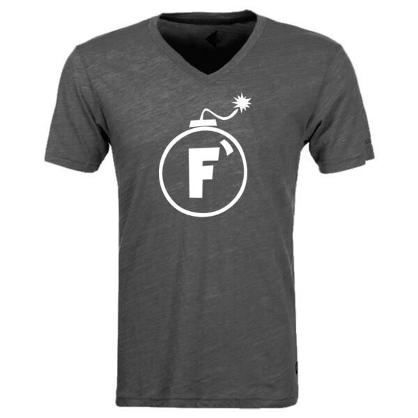 F Bomb - Triblend V-Neck T-Shirt Thumbnail