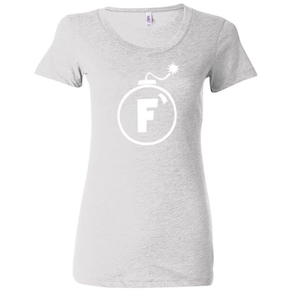 F Bomb - Ladies' Triblend Short Sleeve T-Shirt Thumbnail
