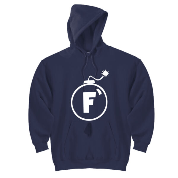 F Bomb - DryBlend™ Pullover Unisex Hooded Sweatshirt Thumbnail
