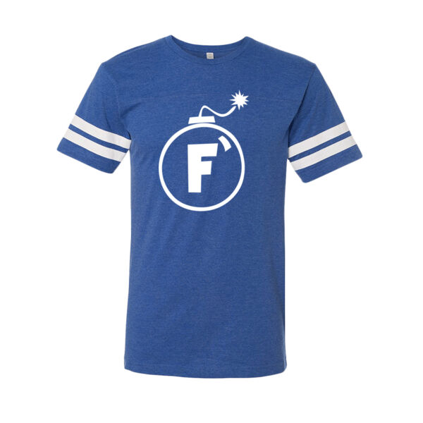 F Bomb - LAT Adult Football Fine Jersey T-Shirt Thumbnail