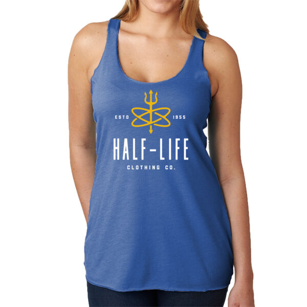 Half-Life Clothing Company - Ladies' Triblend Racerback Tank Thumbnail
