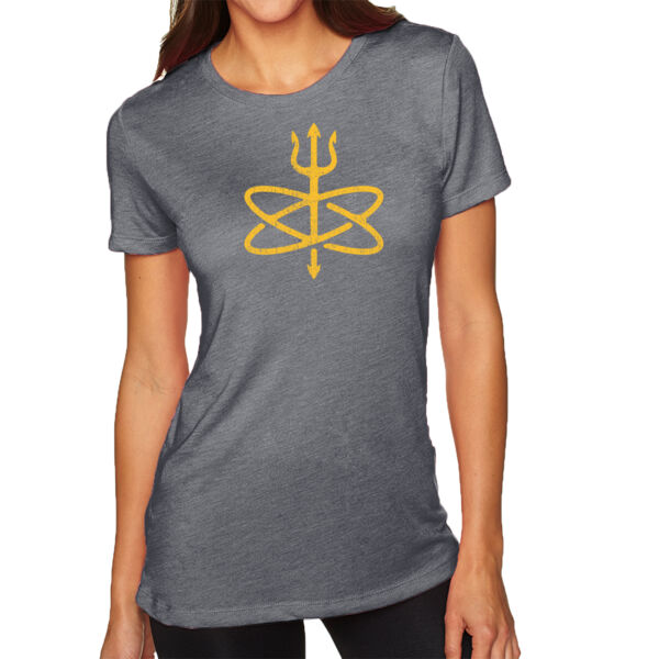 Atomic Trident of Poseidon - Ladies' Triblend Crew Thumbnail